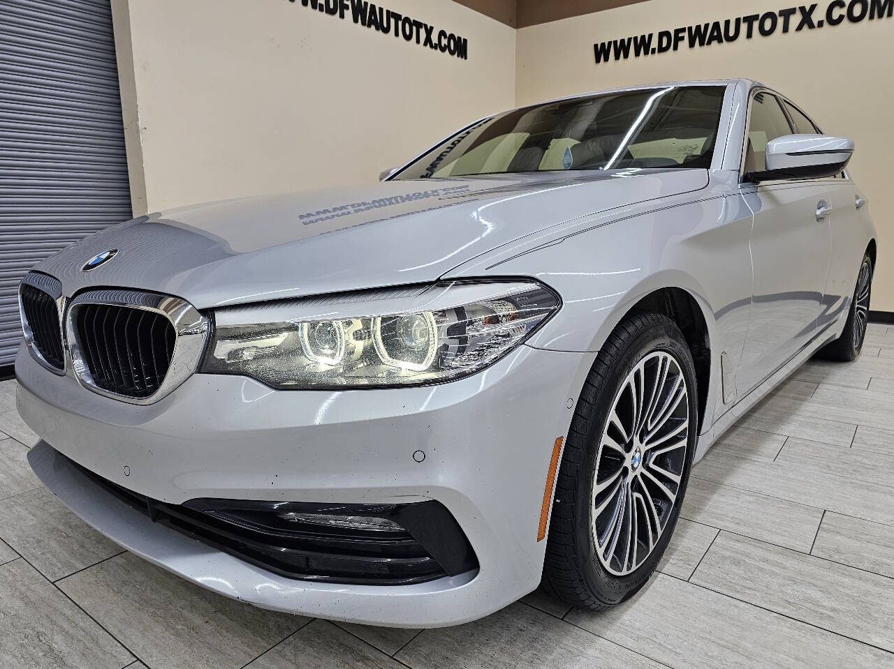 2018 BMW 5 Series for sale at DFW Auto & Services Inc in Fort Worth, TX