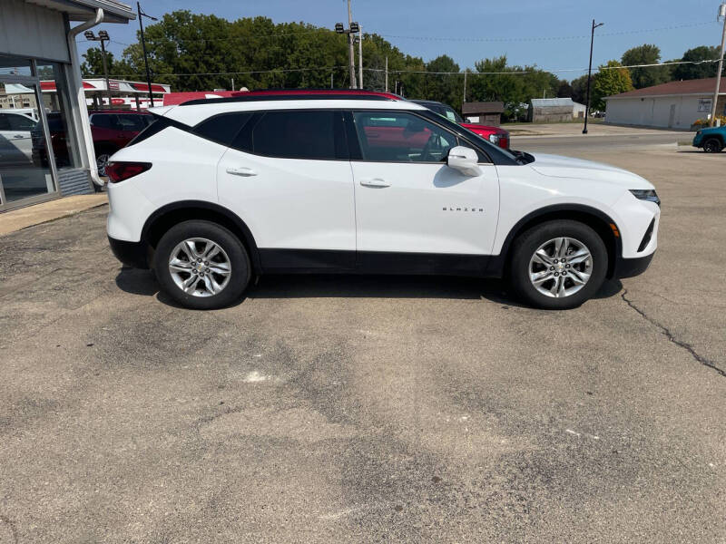 Used 2022 Chevrolet Blazer 2LT with VIN 3GNKBHR4XNS203069 for sale in Maquoketa, IA