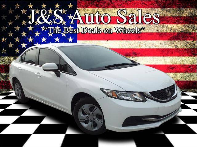 2014 Honda Civic for sale at J & S Auto Sales in Clarksville TN