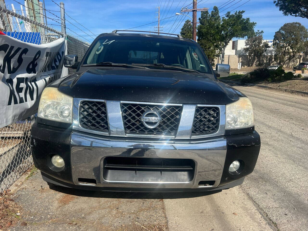 Black 2005 Nissan Armada SE SE 4dr SUV 1