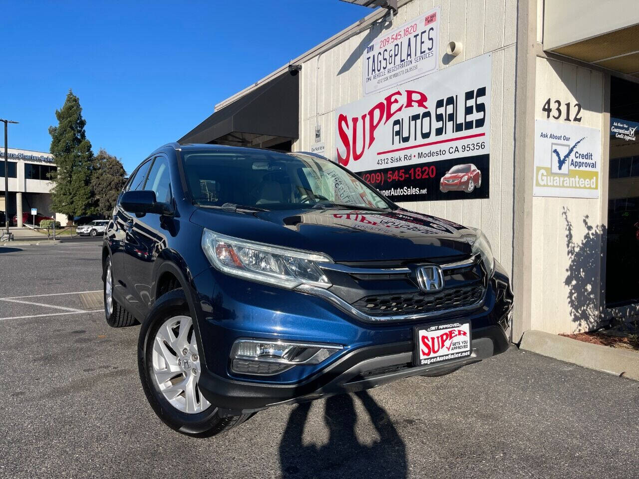 2015 Honda CR-V for sale at Super Auto Sales Modesto in Modesto, CA