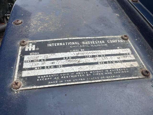 1972 International Scout 20