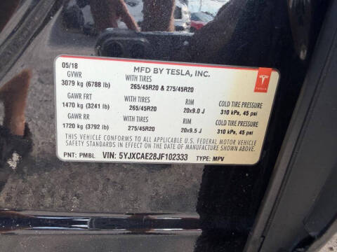 2018 Tesla Model X 100D