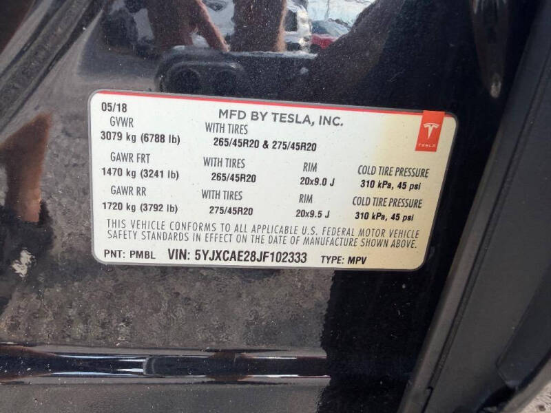 2018 Tesla Model X 100D