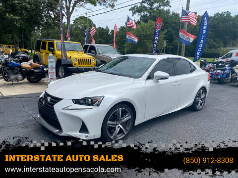 2017 Lexus IS 300 for sale at INTERSTATE AUTO SALES in Pensacola FL