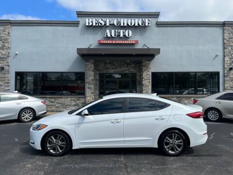2018 Hyundai Elantra for sale at Best Choice Auto in Evansville IN