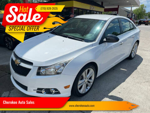 2015 Chevrolet Cruze for sale at Cherokee Auto Sales in Acworth GA