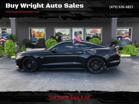 2015 Ford Mustang for sale at Buy Wright Auto Sales in Rogers AR