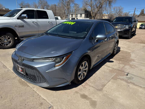 2020 Toyota Corolla for sale at PYRAMID MOTORS AUTO SALES in Florence CO