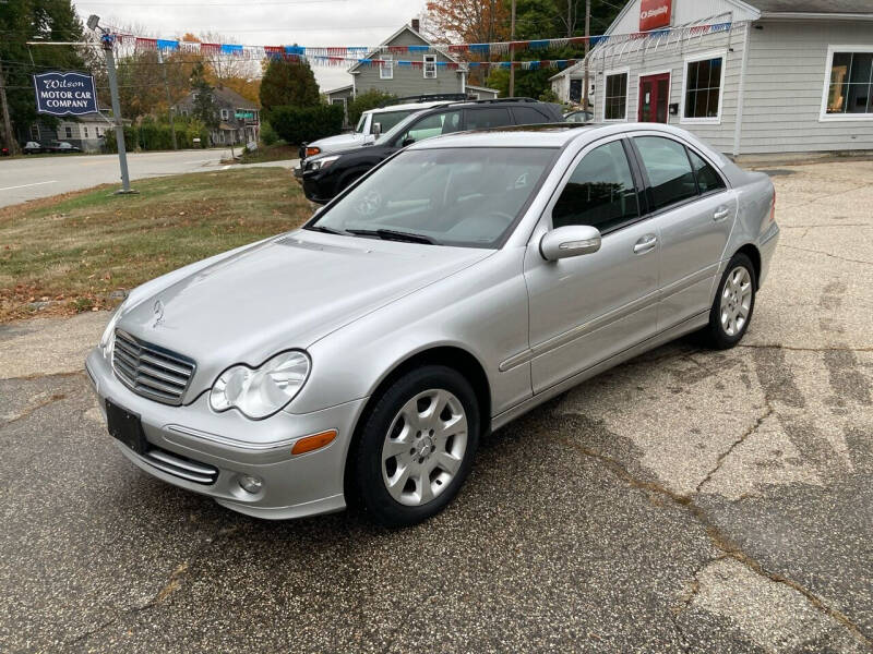 2005 Mercedes-Benz C-Class for sale at Wilson Motor Car Company in Moosup CT