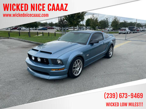 2005 Ford Mustang for sale at WICKED NICE CAAAZ in Cape Coral FL