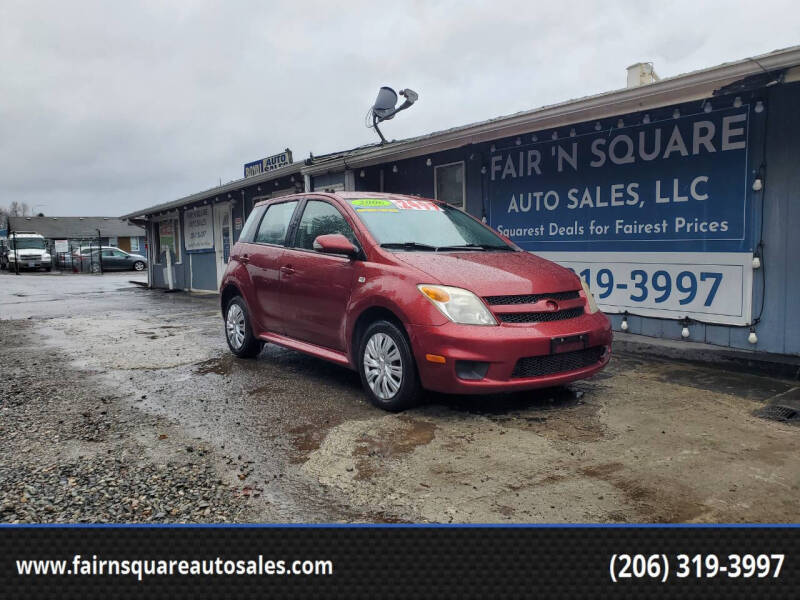 2006 Scion xA for sale at Fair 'N Square Auto Sales, LLC in Auburn WA