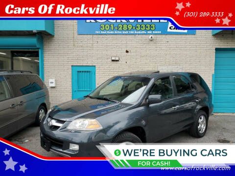 2006 Acura MDX for sale at Cars Of Rockville in Rockville MD