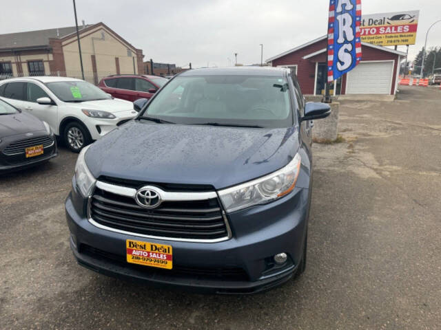 2015 Toyota Highlander for sale at BEST DEAL AUTO SALES in Moorhead, MN