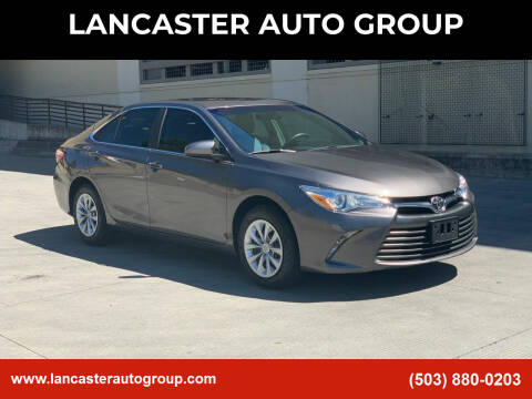 2016 Toyota Camry for sale at LANCASTER AUTO GROUP in Portland OR