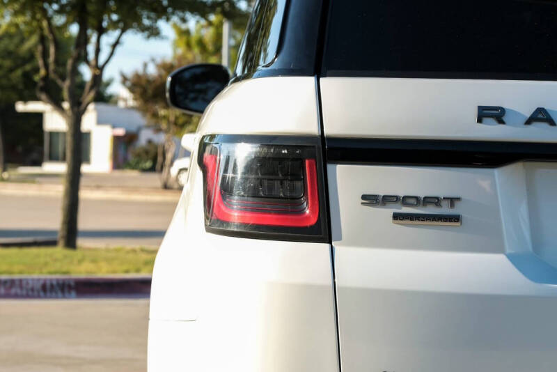 2018 Land Rover Range Rover Sport Supercharged