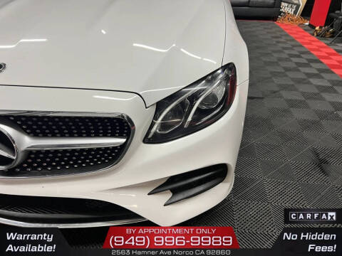 2018 Mercedes-Benz E-Class E 400 4MATIC