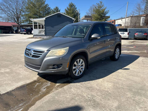 2009 Volkswagen Tiguan for sale at EASTSIDE MOTORS, LLC in Albemarle NC