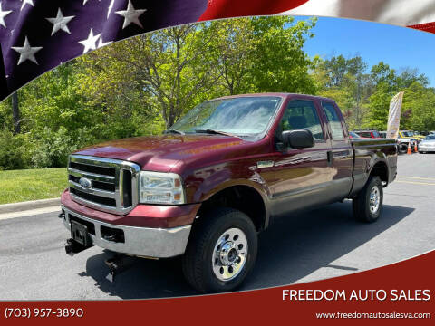 2005 Ford F-250 Super Duty for sale at Freedom Auto Sales in Chantilly VA