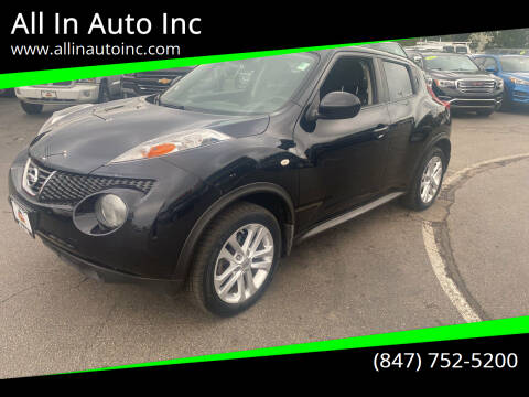 2013 Nissan JUKE for sale at All In Auto Inc in Palatine IL