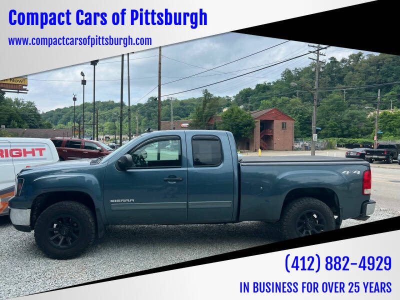 2012 GMC Sierra 1500 for sale at Compact Cars of Pittsburgh in Pittsburgh PA