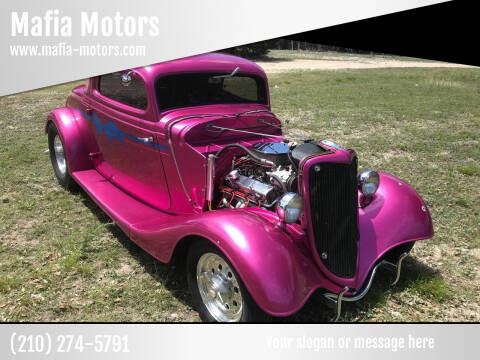 1934 Ford Model A for sale at Mafia Motors in Boerne TX