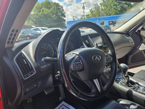 2017 Infiniti Q50 Red Sport 400