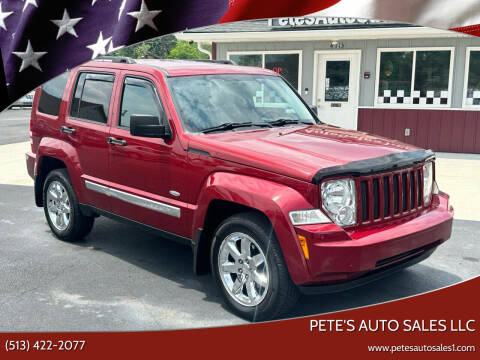 2012 Jeep Liberty for sale at PETE'S AUTO SALES LLC - Middletown in Middletown OH