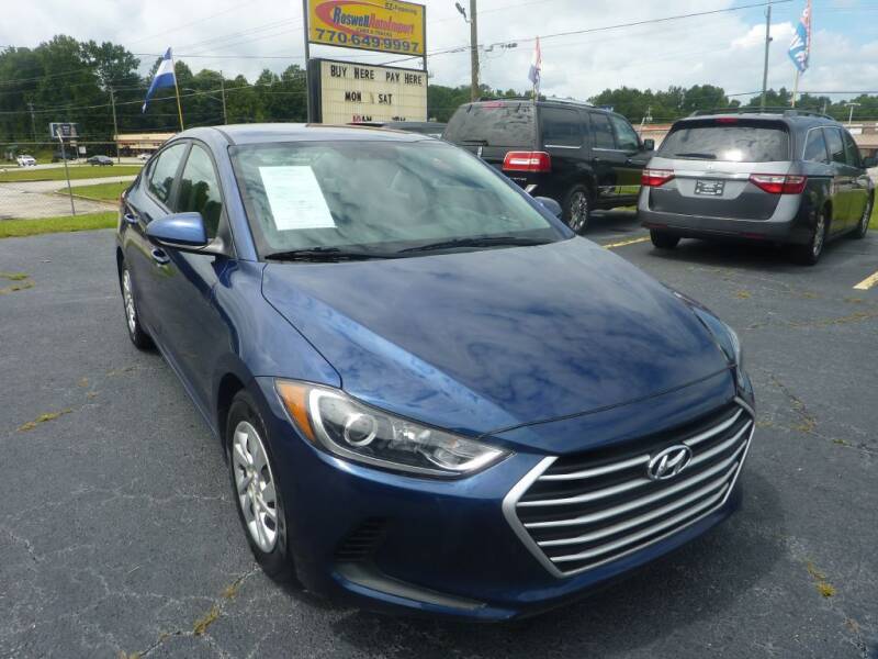 2017 Hyundai Elantra for sale at Roswell Auto Imports in Austell GA