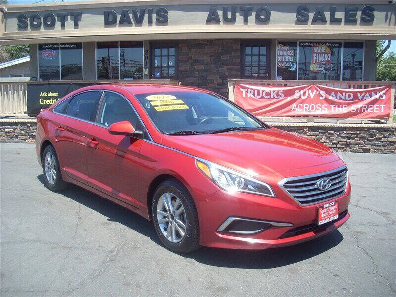 2017 Hyundai Sonata for sale at Scott Davis Auto Sales in Turlock CA