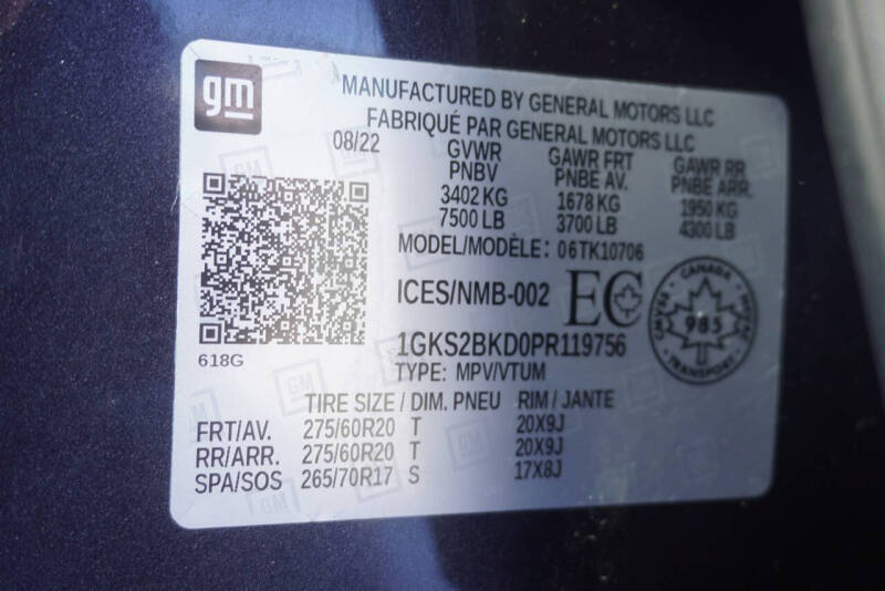 2023 GMC Yukon SLT