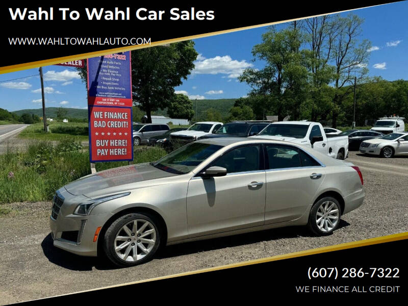 2014 Cadillac CTS for sale at Wahl to Wahl Car Sales in Cooperstown NY