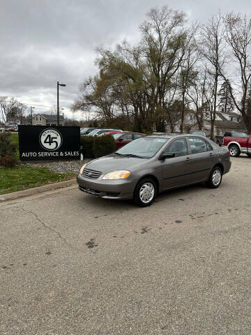 2004 Toyota Corolla for sale at Station 45 AUTO REPAIR AND AUTO SALES in Allendale MI