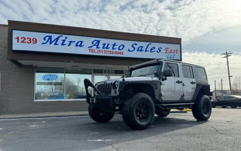 2013 Jeep Wrangler Unlimited for sale at Mira Auto Sales East in Milford OH