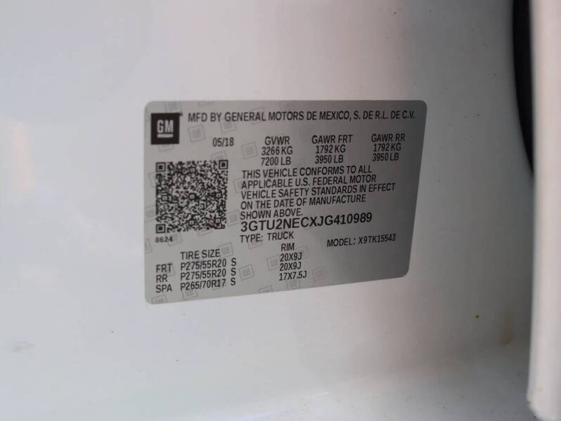 2018 GMC Sierra 1500