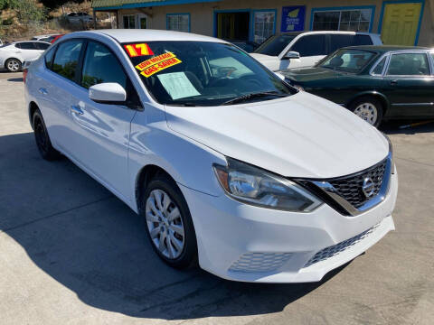 2017 Nissan Sentra for sale at 1 NATION AUTO GROUP in Vista CA