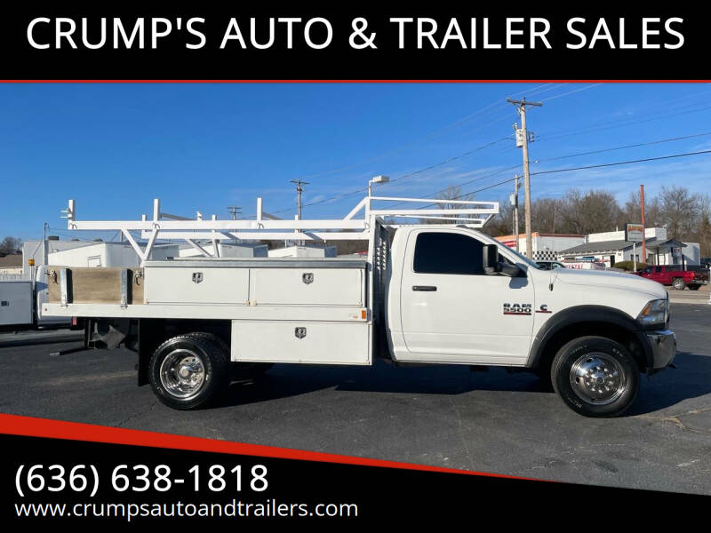 2018 RAM 5500 for sale at CRUMP'S AUTO & TRAILER SALES in Crystal City MO