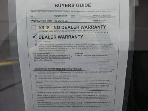 2022 Ford Transit Connect XL