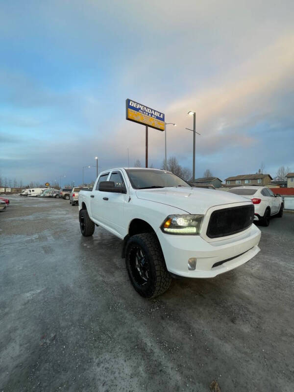 Used 2016 RAM Ram 1500 Pickup Express with VIN 3C6RR7KT1GG163914 for sale in Anchorage, AK