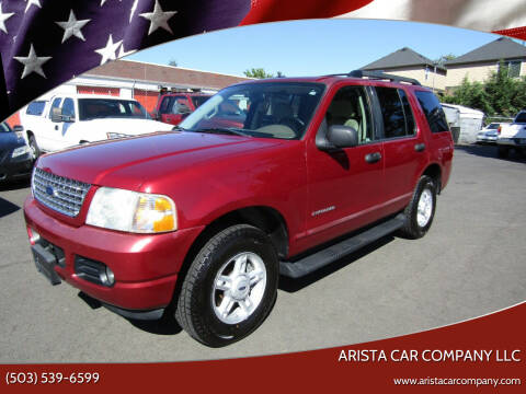 2005 Ford Explorer for sale at ARISTA CAR COMPANY LLC in Portland OR
