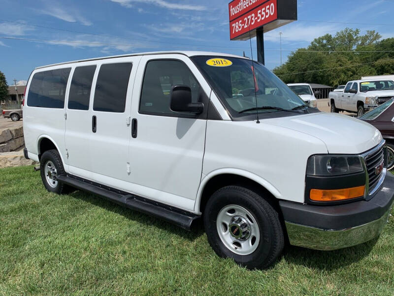 2015 GMC Savana Passenger for sale at Foust Fleet Leasing in Topeka KS