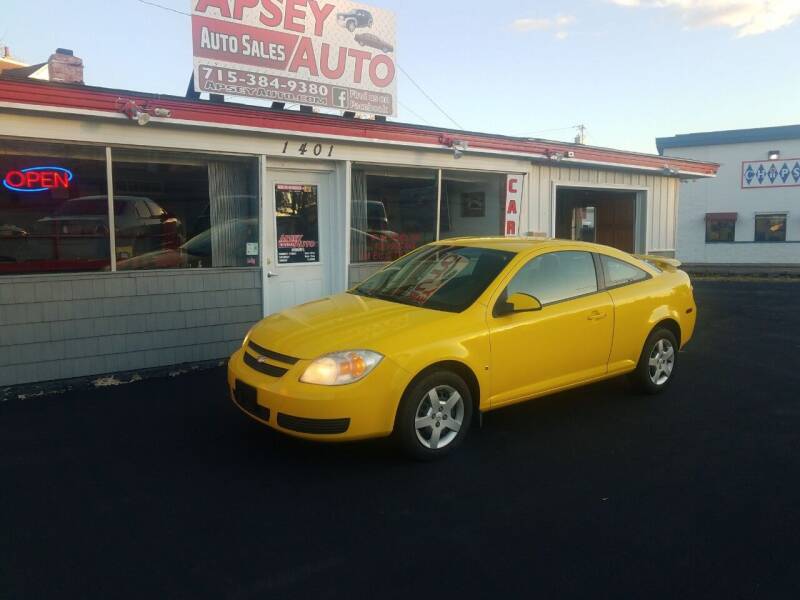 2007 Chevrolet Cobalt for sale at Apsey Auto in Marshfield WI