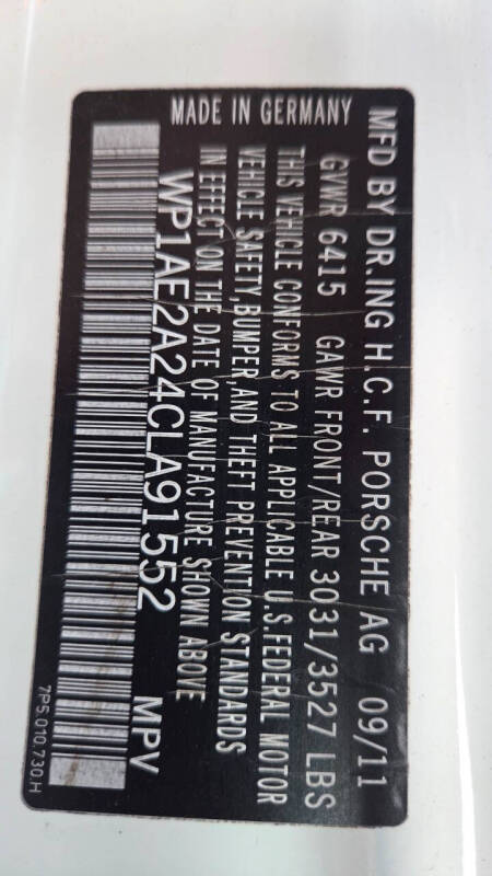 2012 Porsche Cayenne S Hybrid