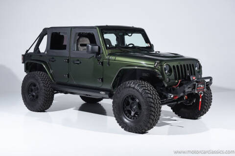 2008 Jeep Wrangler Unlimited for sale at Motorcar Classics in Farmingdale NY