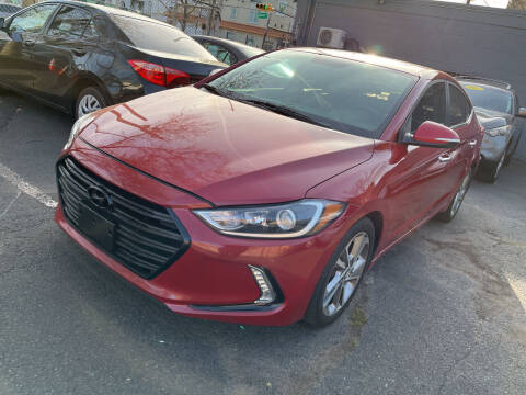 2017 Hyundai Elantra for sale at DEALS ON WHEELS in Newark NJ