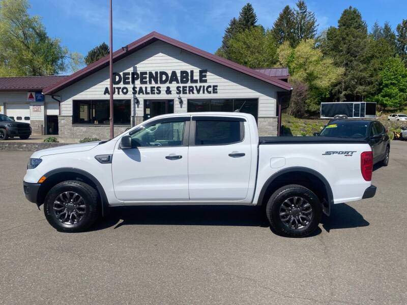 2019 Ford Ranger for sale at Dependable Auto Sales and Service in Binghamton NY