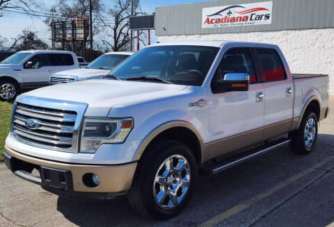 2013 Ford F-150 for sale at Acadiana Cars in Lafayette LA