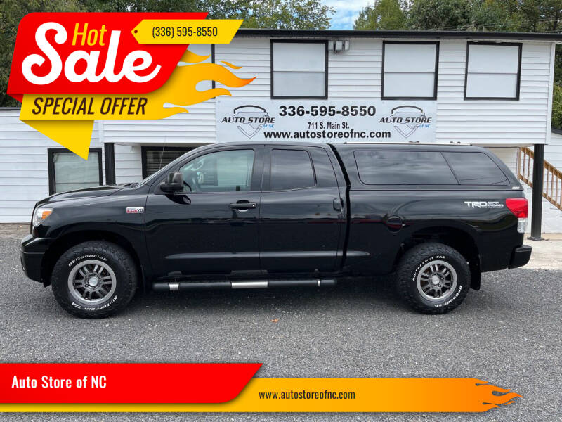 2011 Toyota Tundra for sale at Auto Store of NC - Walnut Cove in Walnut Cove NC