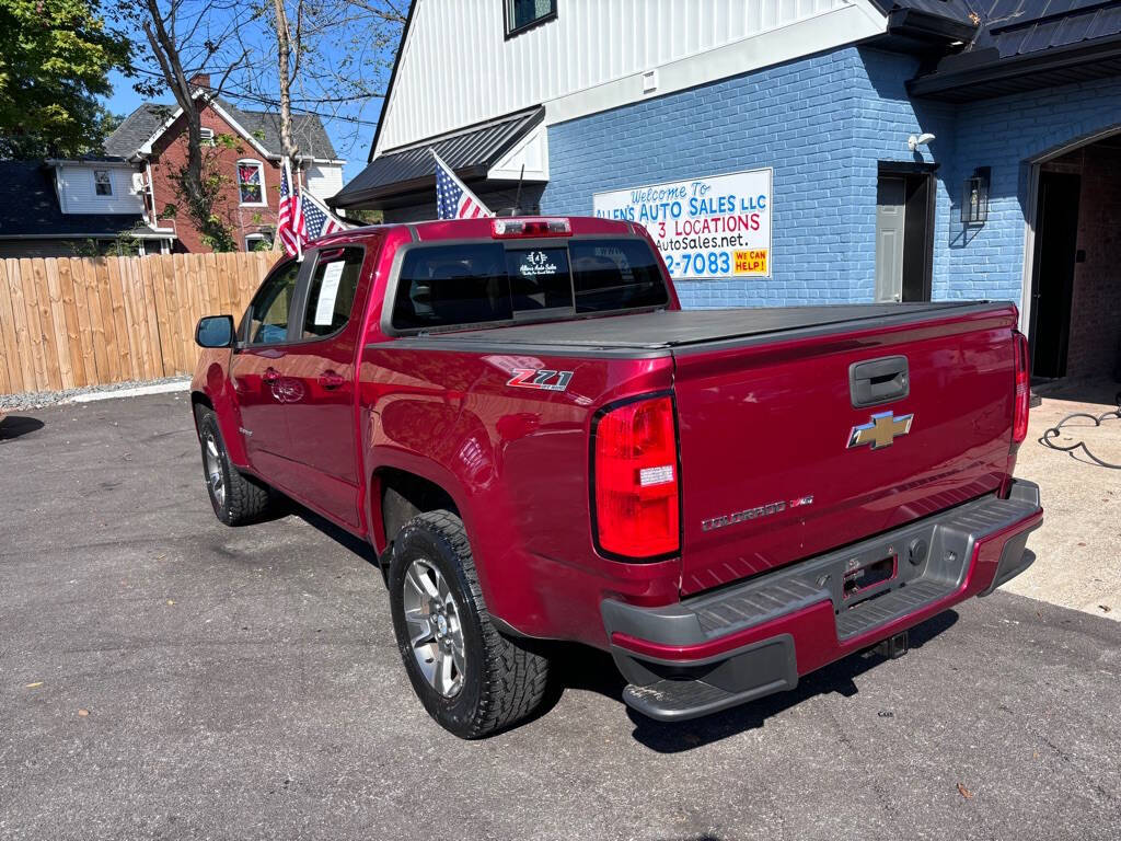 2017 Chevrolet Colorado for sale at Michael Johnson @ Allens Auto Sales Hopkinsville in Hopkinsville, KY