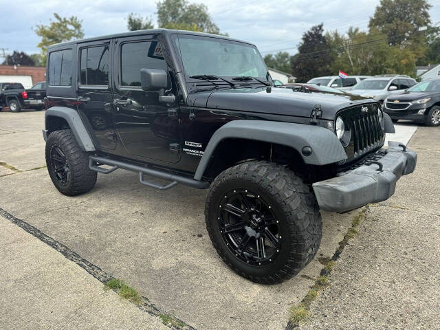 2017 Jeep Wrangler Unlimited for sale at Capital Auto Financing in Redford, MI